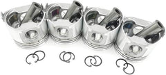 Piston Kit YM129002-22090 YM129002-22910 for Engine Yanmar 4TNE84 Komatsu 4D84E