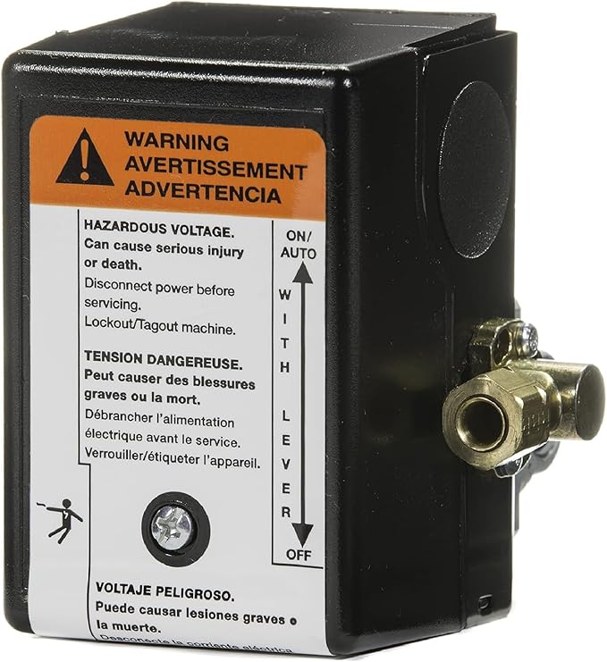 Pressure Switch 23474570-A for Ingersoll Air Compressor Rand 2475N5 2545K10-V 7100E15-V