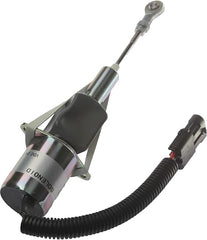 24V Fuel Shut Off Solenoid RE55416 for John Deere Engine 7.6L 6076 6068 6081 6068 Bulldozer 750C 850C Excavator 792DLC