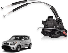 Actuador de cerradura de puerta trasera derecha compatible con Kia Soul 2011-2013. Reemplaza el conjunto del pestillo de la puerta del lado del pasajero.