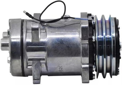 SD510 A/C Compressor F0NN19D629BA for Ford New Holland Combine TF44 TF42 TF46 TX30 TX32 TX34 TX36 TR85 TR86 TR96 TR98