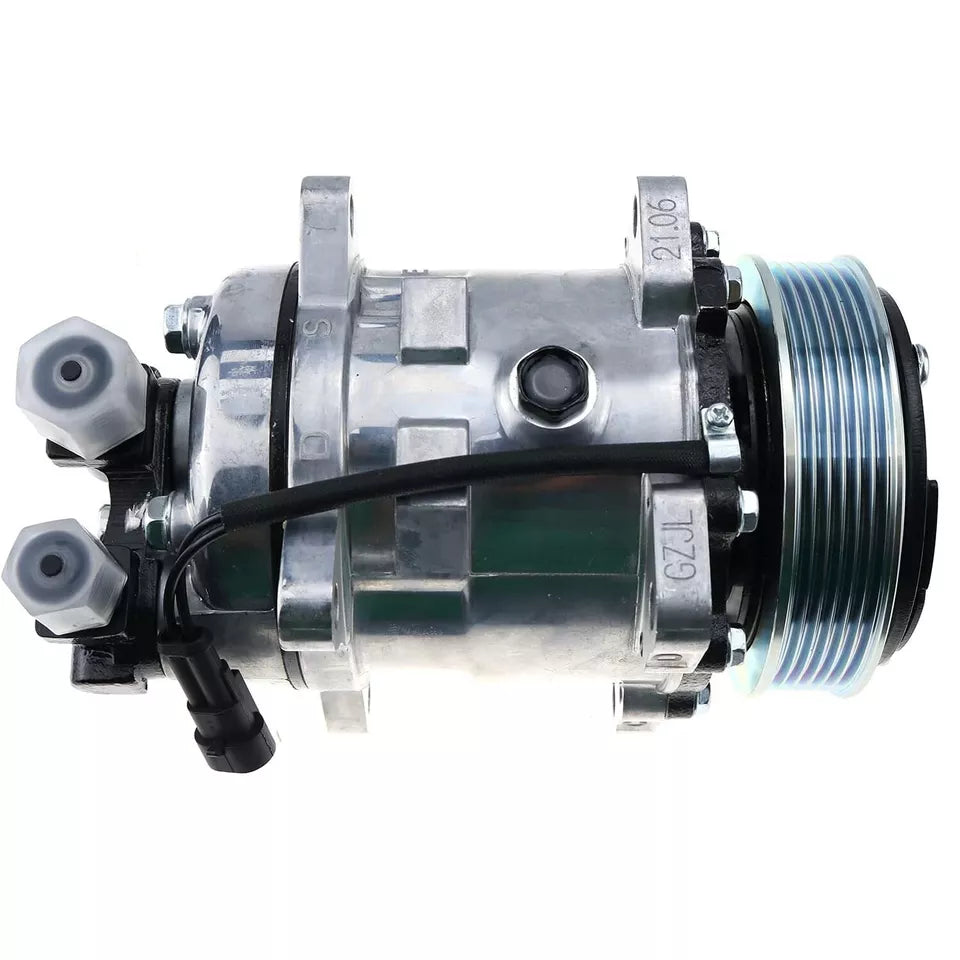 SD5H11 A/C Compressor 7023577 6698358 7279138 for Bobcat Excavator E26 E32 E35 E42 E45 E50 E55