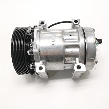 SD7H15 A/C Compressor 338-9098 for Caterpillar CAT Engine C4.4 Backhoe Loader 416F 420F 428F 430F 432F 434F 444F 450F