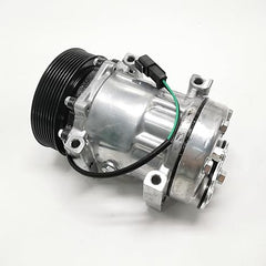 SD7H15 A/C Compressor 338-9098 for Caterpillar CAT Engine C4.4 Backhoe Loader 416F 420F 428F 430F 432F 434F 444F 450F