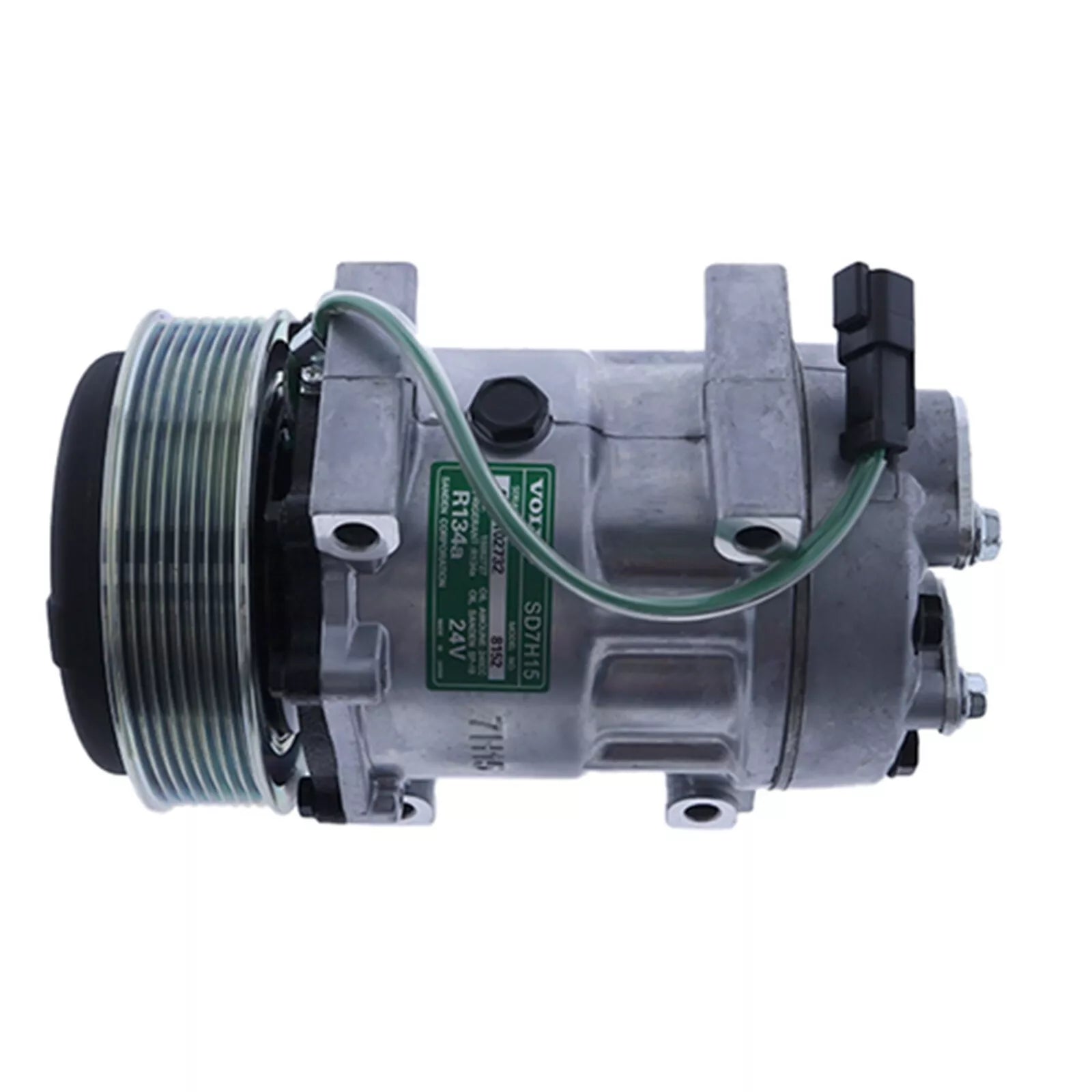 SD7H15 A/C Compressor VOE11412631 for Volvo Excavator EC330 EC360 EC460 EC700