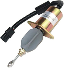 Solenoide de corte de apagado 24 V 4942878 3415706 Compatible con motor Cummins 4B 6B 6C 6CT 6CTA 6CTAA