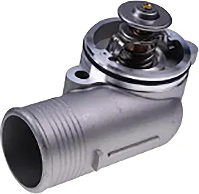 Thermostat With Housing 4133L502 for Perkins Engine 1103A-33T 1104C-44 1104A-44 Massey Ferguson Tractor 3425 3445 5400