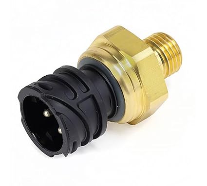 Turbocharger Boost Sensor Compatible w/Kenworth W900 2014-2017, 365 2014-2017, 384 2014-2016 - Pressure Sensor Replaces 2126981PE, Saginaw 182679PE, 2126981, Dorman 9047420