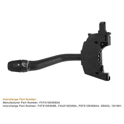 Turn Signal Switch Dimmer Windshield Wiper Switch F3TZ13K359B F3TA13K359DA for Ford Aerostar Bronco F-150 F-250 F-350