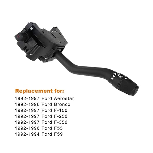 Turn Signal Switch Dimmer Windshield Wiper Switch F3TZ13K359B F3TA13K359DA for Ford Aerostar Bronco F-150 F-250 F-350