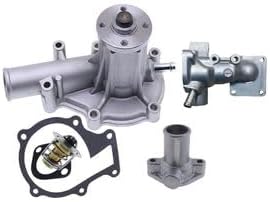 Water Pump 16251-73034 and Flange 16261-72705 with Thermostat Cover 15531-73011 16271-73260 for Kubota Engine D905 D1005 D1105