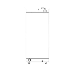 Water Tank Radiator 44021100932 44021100932B for Doosan
