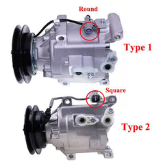Compresor de aire acondicionado 6A671-97114 y secador del receptor 3F999-01740 para tractores Kubota M105, M105S, M95SD, M108, M4900, M5700, M6800, M8200, L3240, L3940 y L4630.