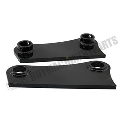 Un par de orejetas de soldadura para acoplamiento de cucharón de 50 mm (12") para excavadora Caterpillar CAT 308