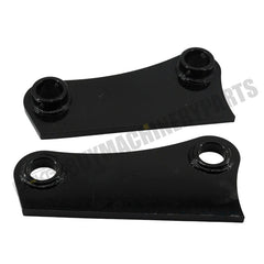 Un par de orejetas de soldadura para acoplamiento de cucharón de 50 mm (12") para excavadora Caterpillar CAT 308