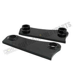 Un par de orejetas de soldadura para acoplamiento de cucharón de 50 mm (12") para excavadora Caterpillar CAT 308