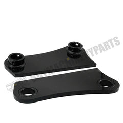 Un par de orejetas de soldadura para acoplamiento de cucharón de 50 mm (12") para excavadora Caterpillar CAT 308