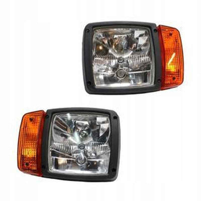 Pair Headlamp Assembly 700/50121 700/50119 for JCB Telehandler 526 526S 526-56