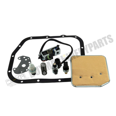 A518 A618 46RH 46RE 47RE 47RH Transmission Solenoid & Transducer Sensor Filter Spring Set for Dodge Jeep 1998-1999