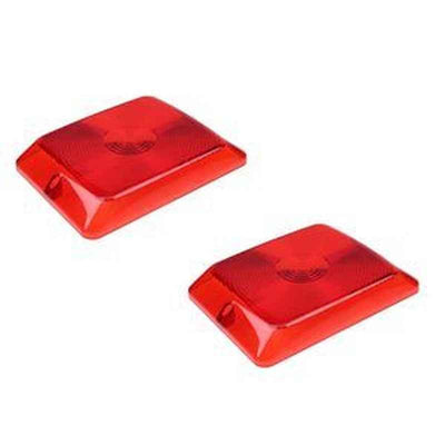 Aftermarket 34-84-010 4'x6' Red Tail Light Lens for Camper Trailer