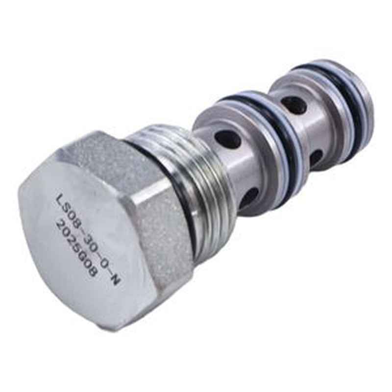 Aftermarket Hydraforce LS08-30-0-N Cartridge Valve for Excavator, Loader, Dozer