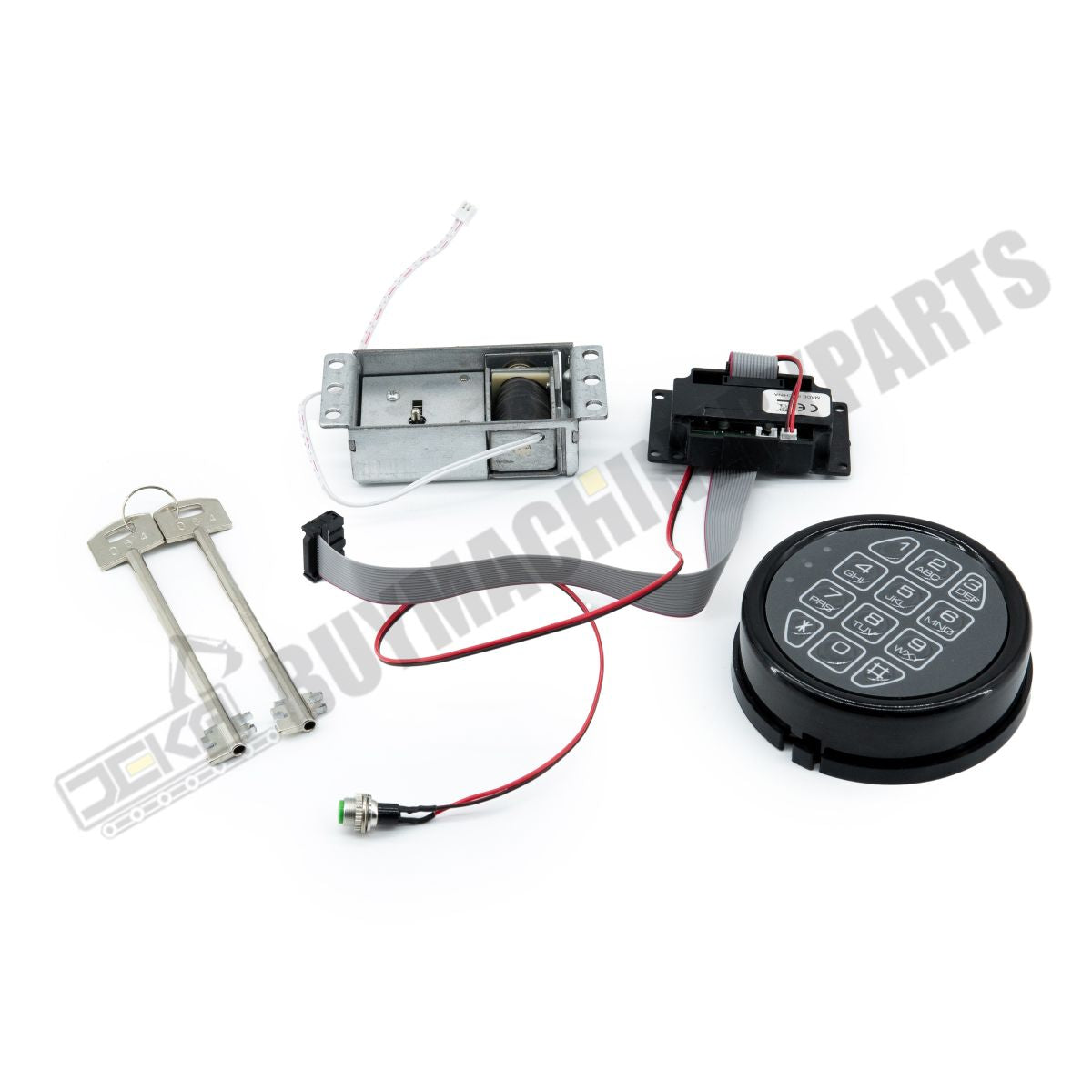 Aftermarket Stack-On Electronic Digital Safe Lock Replacement Solenoid With 2 Key