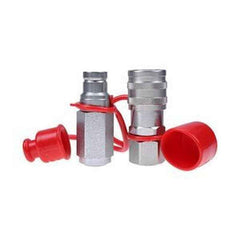 SUMMIT FF38-06N-SET 3/8' Flat Face Hydraulic Quick Connect Coupling Set