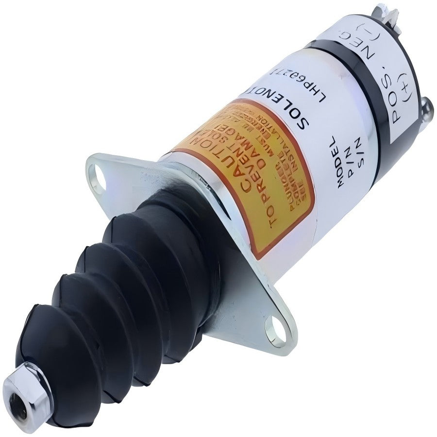 Aftermarket Woodward 1502-12AU1 SA-2974-T 12V Stop Shutoff Solenoid for Engine