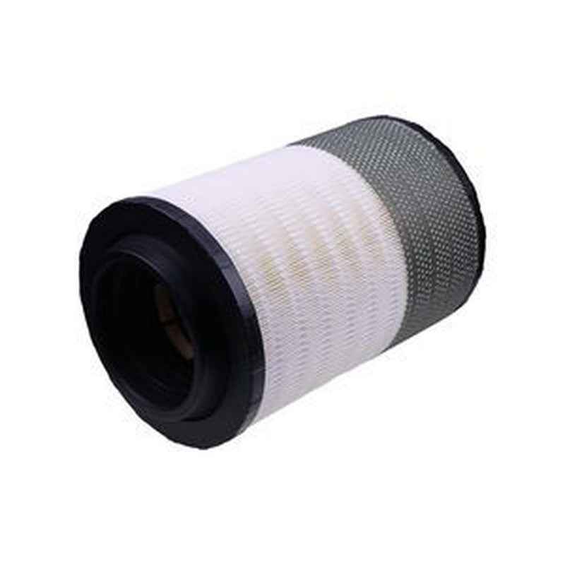 Air Filter Compatible with Fleetguard AF25128 Hitachi 59004010 Baldwin RS30168 Mann-Filter C 23 632/1