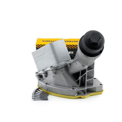 Aluminum Oil Cooler Filter Housing 11-42-8-583-895 for BMW 340i 440i 540i 740i xDrive 3.0L