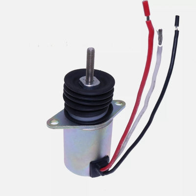 Solenoide de corte de combustible de 12 V AM103337 AM116779 para tractor John Deere 332, 415, 425, 430, 445, 455; segadora F915, F925, F935; cargadora 544G, 624G, 644G. 