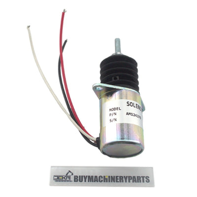 Fuel Shut Off Solenoid AM124379 for John Deere 415 455 F915 F925 F935 & some 430 - Buymachineryparts