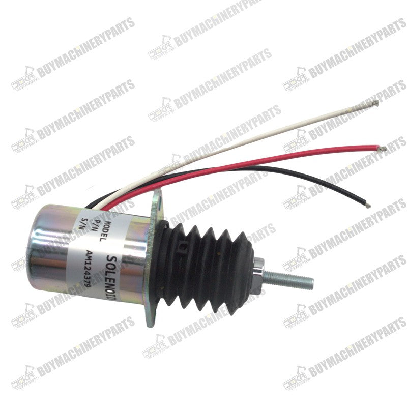 Fuel Shut Off Solenoid AM124379 for John Deere 415 455 F915 F925 F935 & some 430 - Buymachineryparts