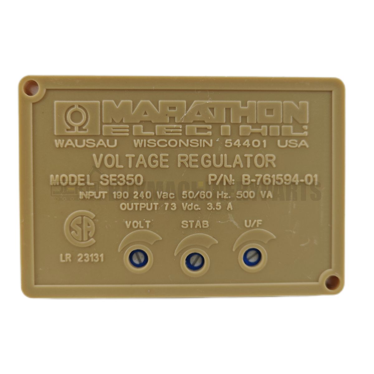 AVR SE350 Marathon Electric Automatic Voltage Regulators Generator