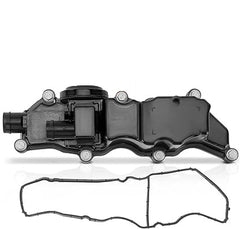 Tapa de válvulas de motor con junta y perno compatible con Land Rover Range Rover, Range Rover Sport, Discovery, Defender 110, Defender 90, Range Rover Velar, 2.0L, 3.0L, 5.0L, turboalimentado