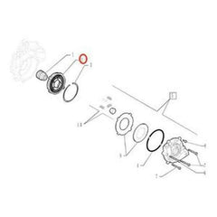 Brake Package 87701327 for New Holland Loaders B95B B110B B95CTC B100BLR B115B B100BTC B90B U80C