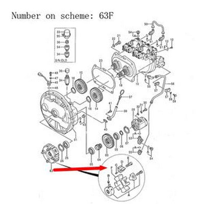 For Hitachi Aerial Platform HX220B HX220B-2 Coupling Element 4334891