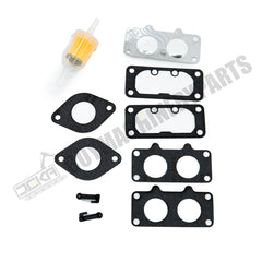 Conjunto de carburador AM132398 AM134421 para motor Kawasaki FH601V John Deere Tractor 325 335 345 GT245 GX255 GX335 Cortacésped delantero 647 717 