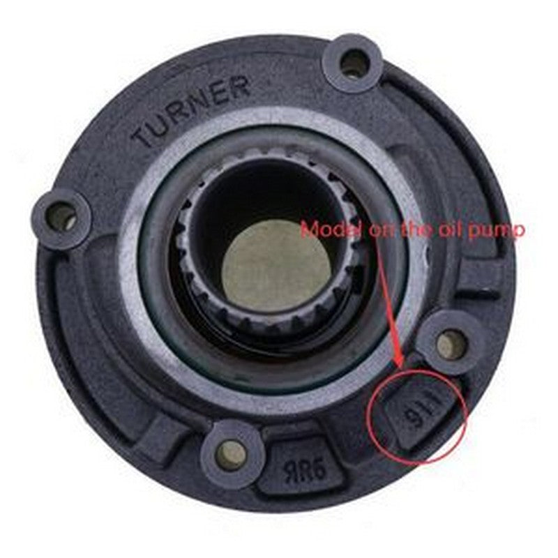 Charge Pump 9968311 for New Holland B110 B110 TIER 3 B110B B90B B95 B95B  LB110 LB75 675E - JDC-911