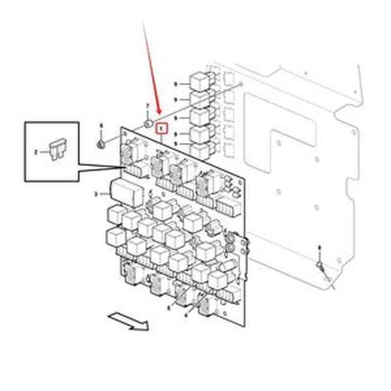 Circuit Board VOE17461758 for Volvo A25F/A25G/A30F/A30G/A35F/A35G/A40F/A40G/A45G/A60H Dump Truck