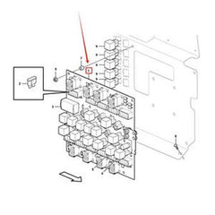 Circuit Board VOE17461758 for Volvo A25F/A25G/A30F/A30G/A35F/A35G/A40F/A40G/A45G/A60H Dump Truck