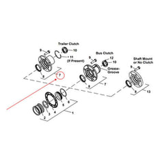 Clutch Hub Assembly 17-44766-00 for Carrier Transport Refrigeration