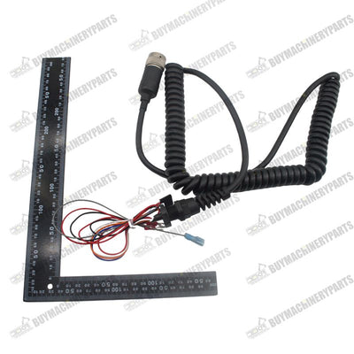 Coil Cord Joystick Scissor Lift 62223GT for Genie GS-1530 GS-1930 GS-2032 GS-2046 GS-2646 - Buymachineryparts