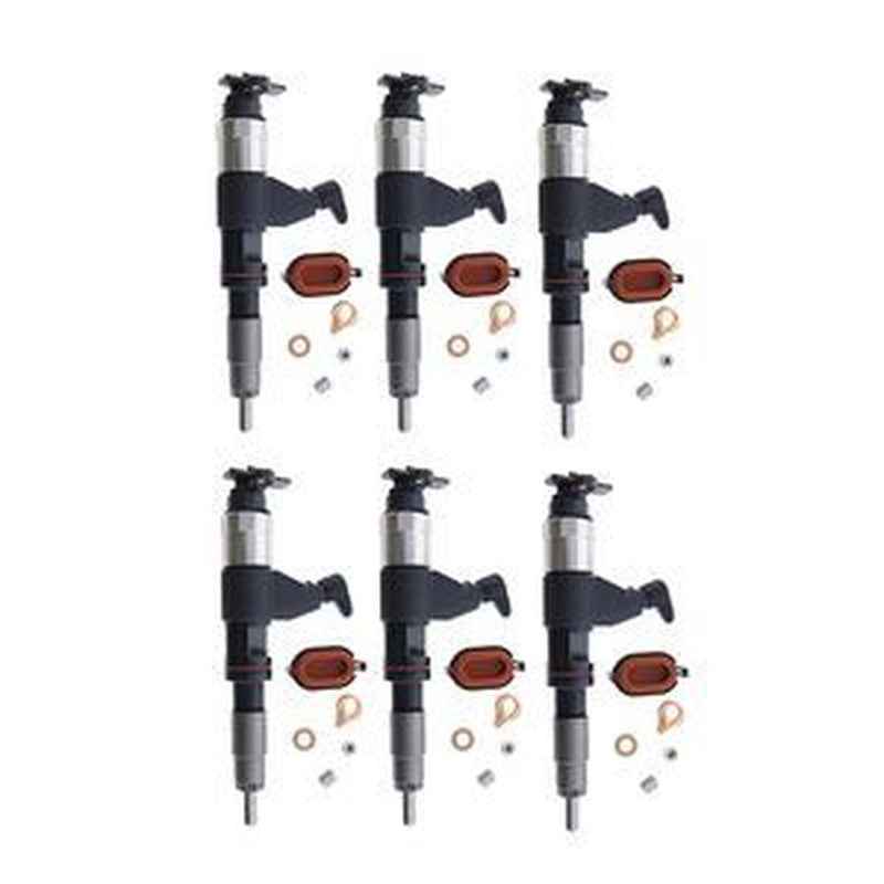 Common Rail Injector DZ100212 for John Deere Excavator 160DLC 160GLC 180GLC 200DLC 200G 210G 210GLC 2154D Engine