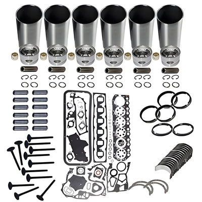 Overhaul Rebuild Kit 6BT For Cummins 5.9L 12V Engine DODGE RAM PICKUP with gasket