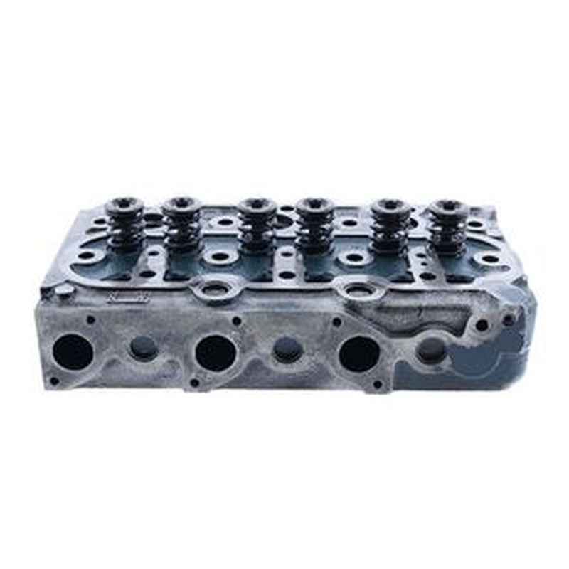 Complete Cylinder Head Kit with Valves for Kubota B1-14 B1-15 B6200-DJ B1550D B1550E B1550HST-D B1550HST-E B6200D B6200E B6200HSTD B6200HSTE