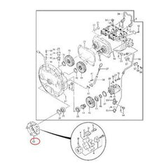 Conjunto de acoplamiento 4310056 para excavadora John Deere 490E 200LC