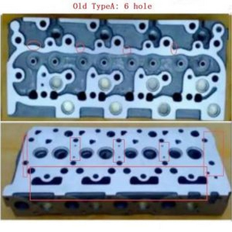 Engine V2003 V2003M-E2B V2003M-E3B V2003MT-E2B V2003MT-E3B V2003-M Complete Cylinder Head with Full Gasket Set for Kubota