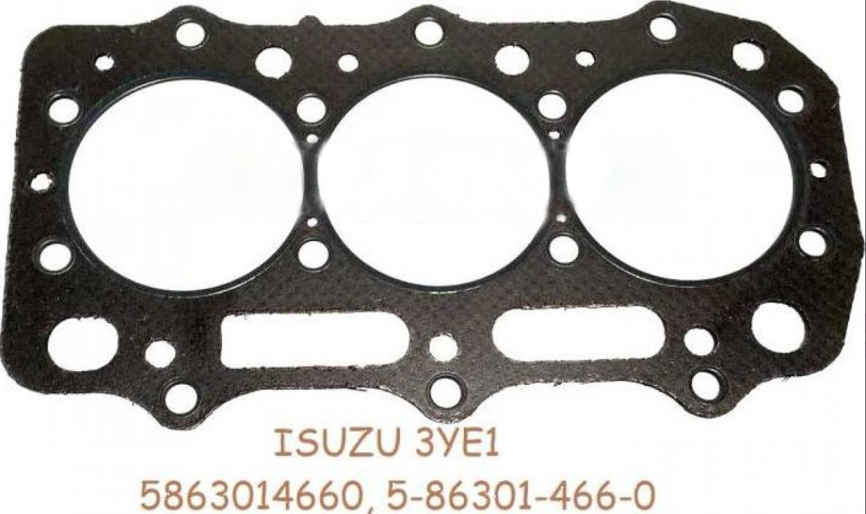 Cylinder head gasket 5863014660 for Isuzu 3YE1, Airman AX25-3, PDS90 S-4B1, PDS70 S-4B1, Hitachi EX20U-3, EX20UR-3, ZX25 - Buymachineryparts