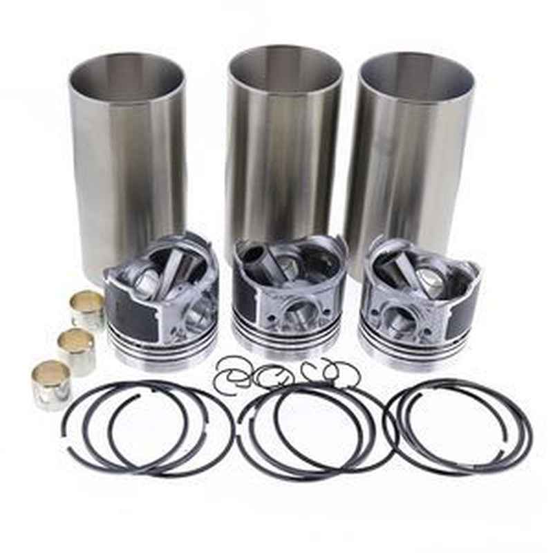 Cylinder Liner Kit for Yanmar 3TN100/3TN100E/3TN100TE/3TNE100 Engine